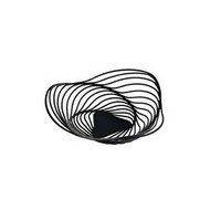 photo Alessi-Trinity Steel basket colored with epoxy resin, black 1